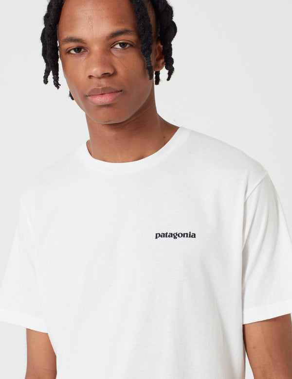 Patagonia P-6 Logo Responsibili-Tee T-Shirt - White