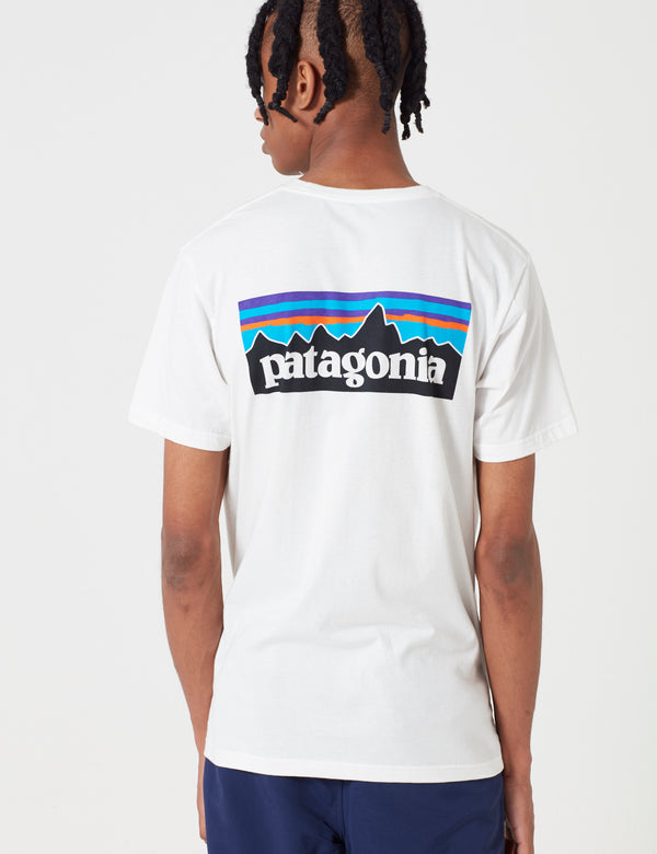 Patagonia P-6 Logo Responsibili-Tee T-Shirt - White