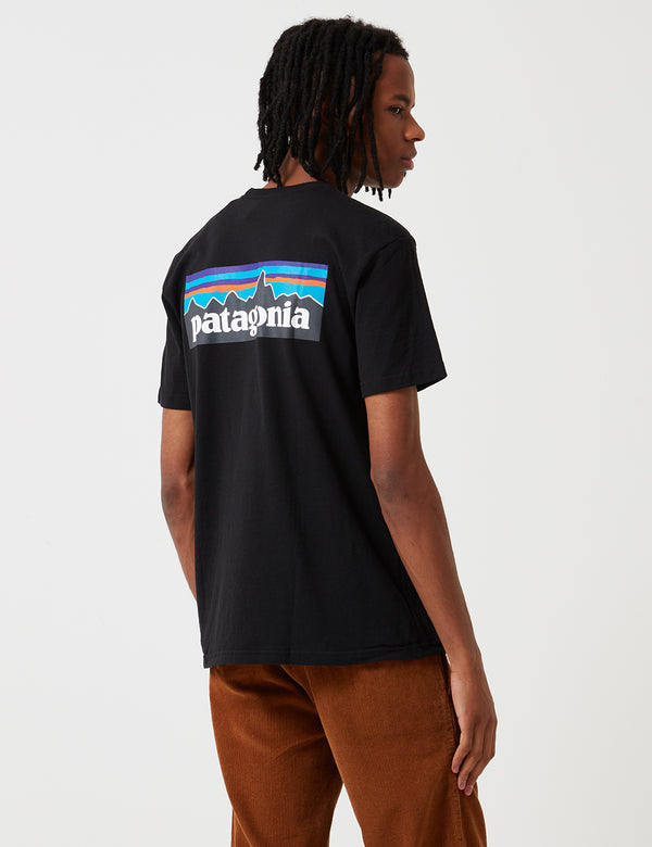 Patagonia P-6 Logo Responsibili-Tee T-Shirt - Black