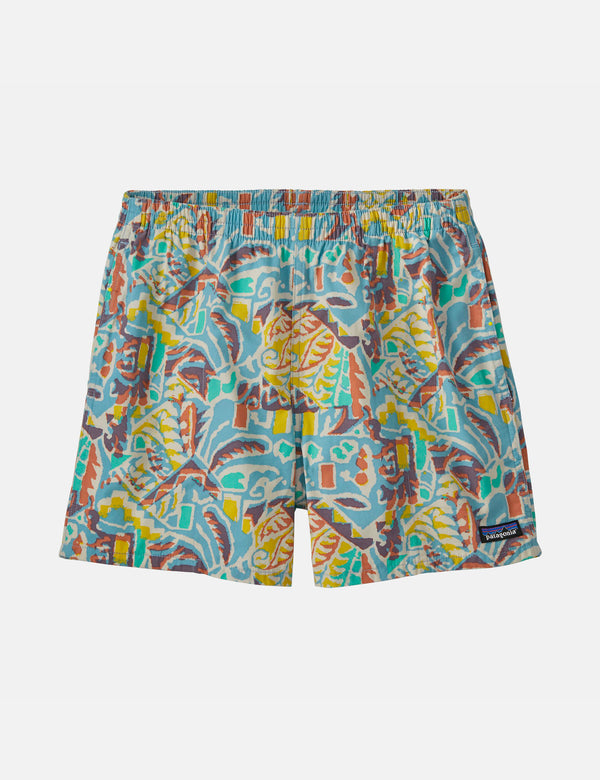 Patagonia Women's Funhoggers Shorts - Thriving Planet/Blue