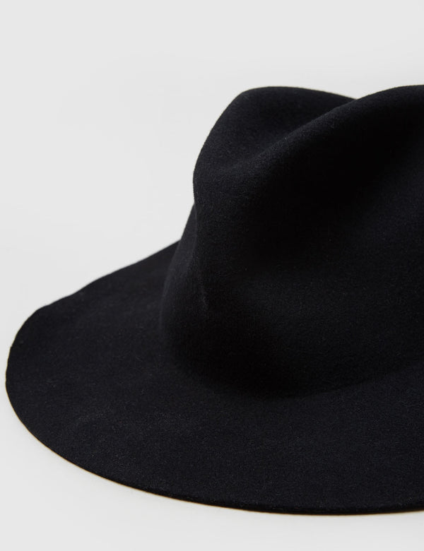 Bailey Inglis Widebrim Fedora Hat - Black