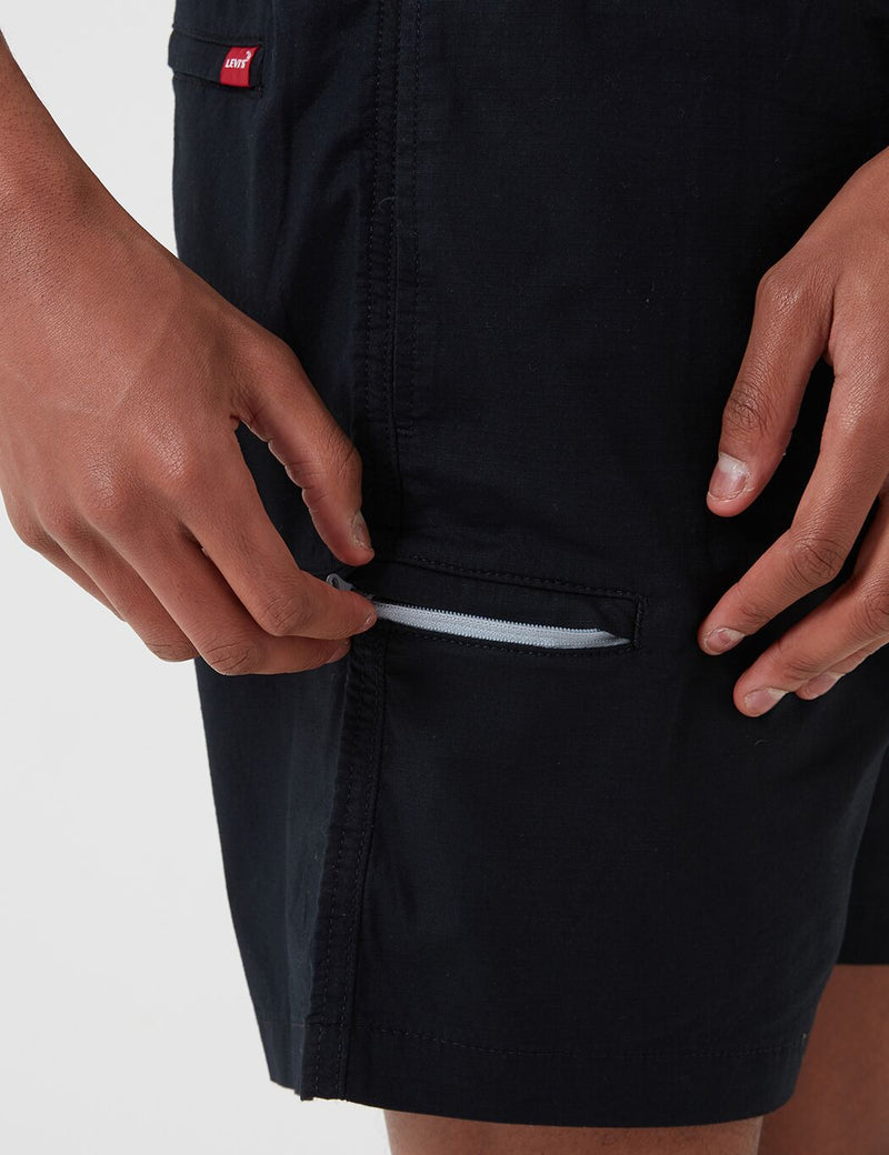 Levis Walk Shorts (Ripstop) - Mineral Black