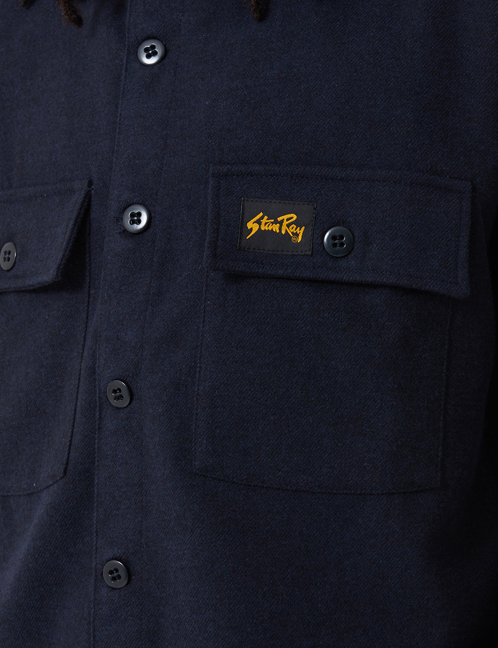 Stan Ray Wool CPO Shirt - Navy Blue I URBAN EXCESS.