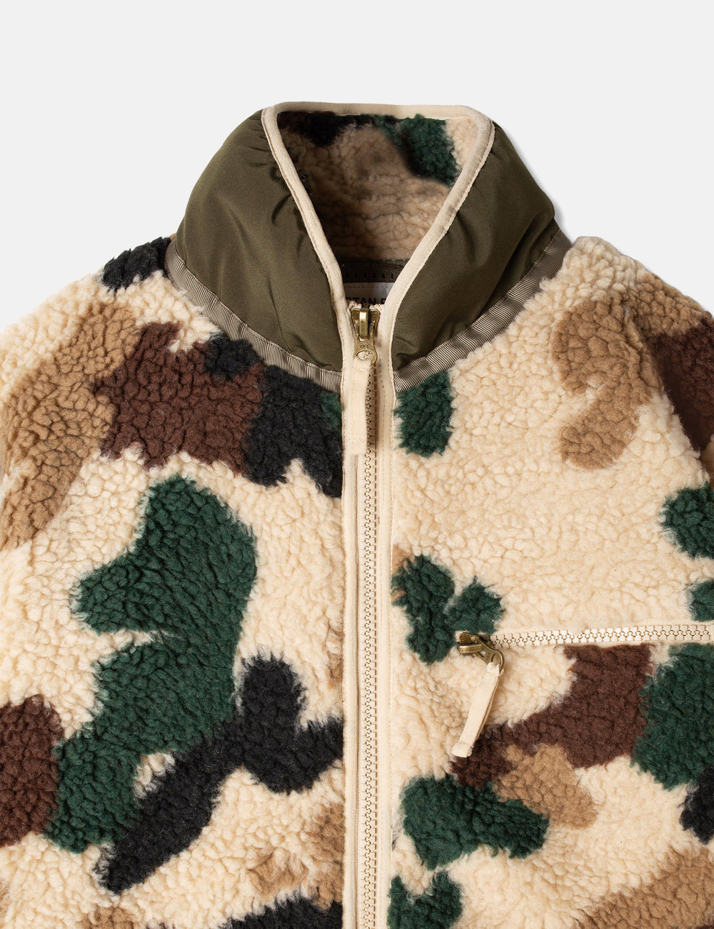 Stan Ray Men's High Pile Fleece Jacket in Stan Duck Camo, Size M | End Clothing