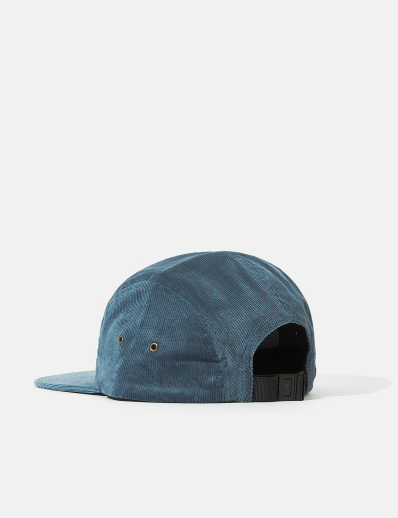 Bhode 5-Panel-Kappe (Kordel) - Moody Blue