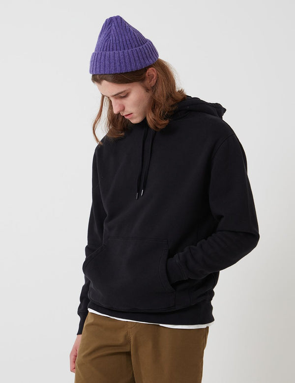 Bhode Oversized Pocket Hoodie - Schwarz