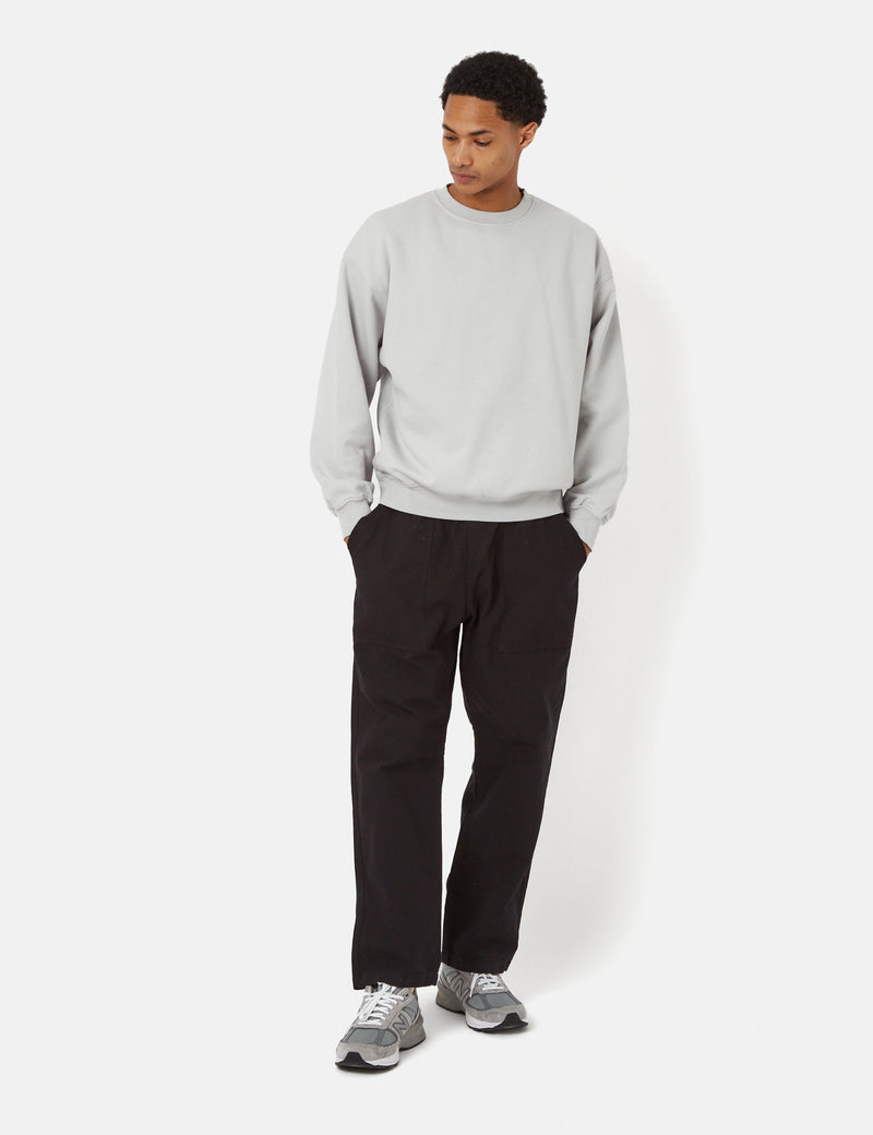 Oversized Joggers in Limestone in 2023  Custom knit, Long sleeve tops,  Brushed cotton