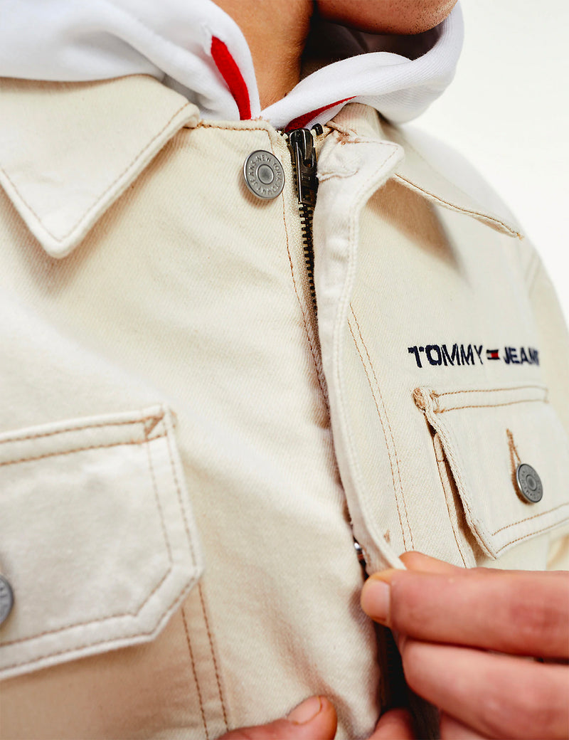 Tommy jeans hot sale oversized jacket