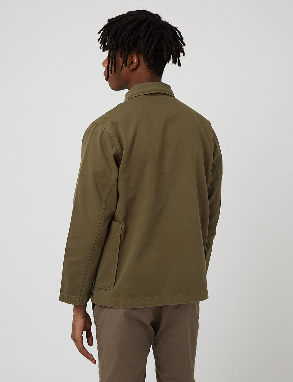 Gramicci Utility Jacket - Olive Green | URBAN EXCESS.