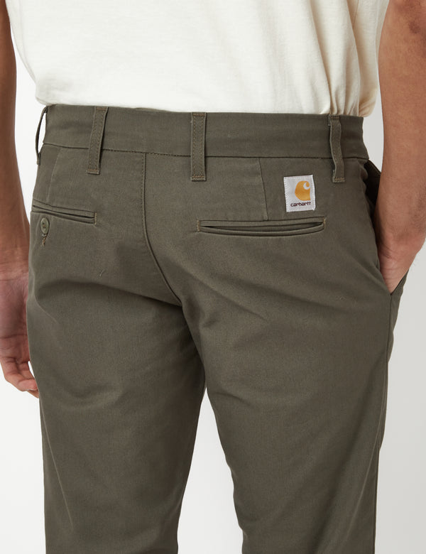 Carhartt-WIP Sid Pant Chino (Slim) - Salvia Green