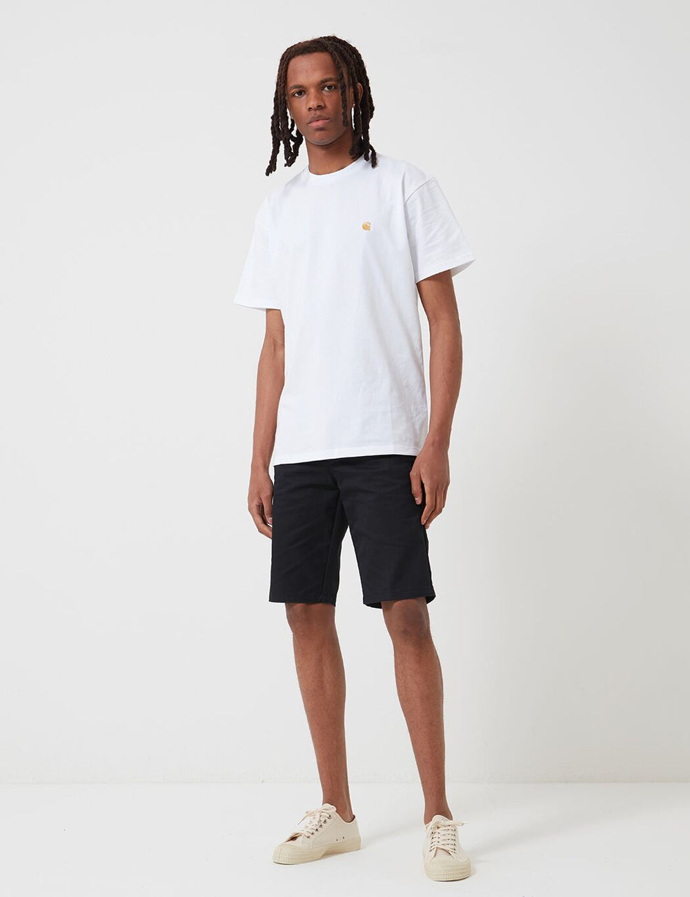 Carhartt WIP Sid Short Stretch Twill Black Rinsed URBAN EXCESS