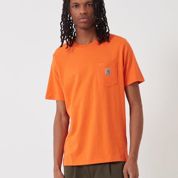 Carhartt-WIP Pocket T-Shirt - Clockwork Orange | URBAN EXCESS.