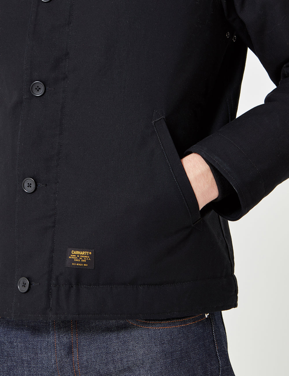 Carhartt sheffield outlet jacket black