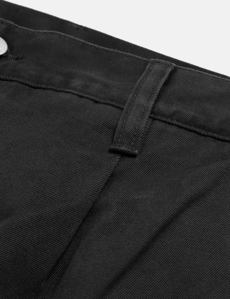 Carhartt Abbott Pant (Tapered Fit) - Black Stone Washed | URBAN EXCESS