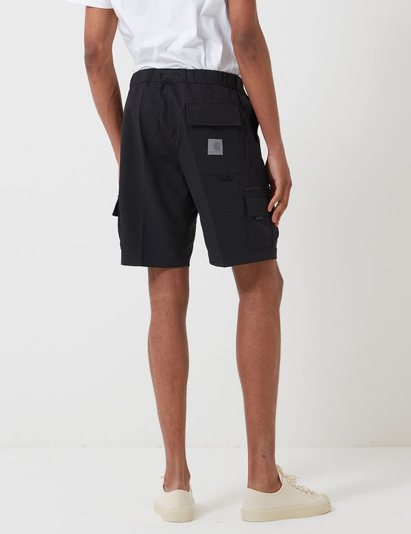 Carhartt WIP Elmwood Shorts (Mechanical Stretch) - Black