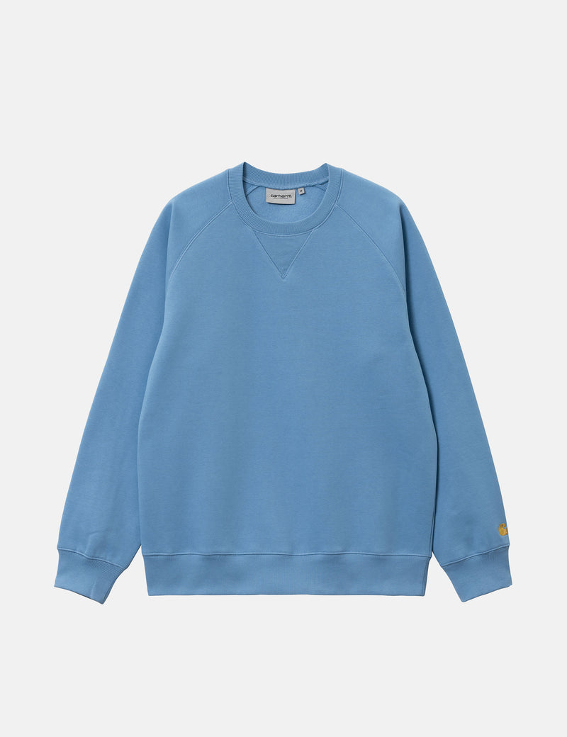 Carhartt-WIP Chase Sweatshirt - Piscine Blue