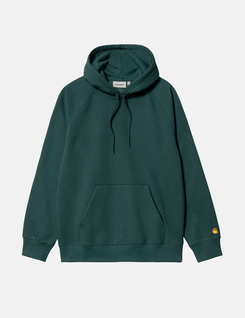 Carhartt-WIP Chase Hooded Sweatshirt - Botanic Green