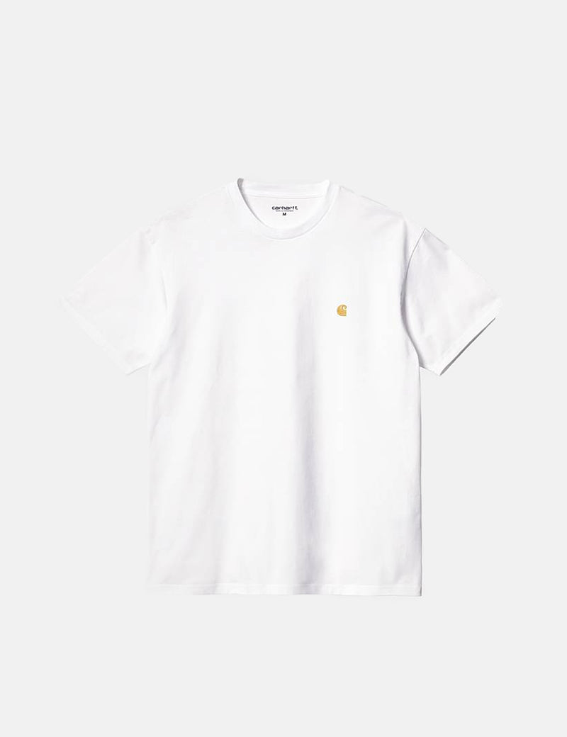 Carhartt-WIP Chase T-Shirt - Weiß