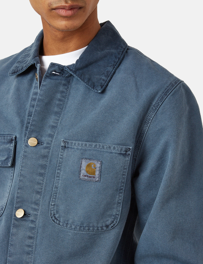 Carhartt-WIP Michigan Coat - Storm Blue I Urban Excess. – URBAN EXCESS