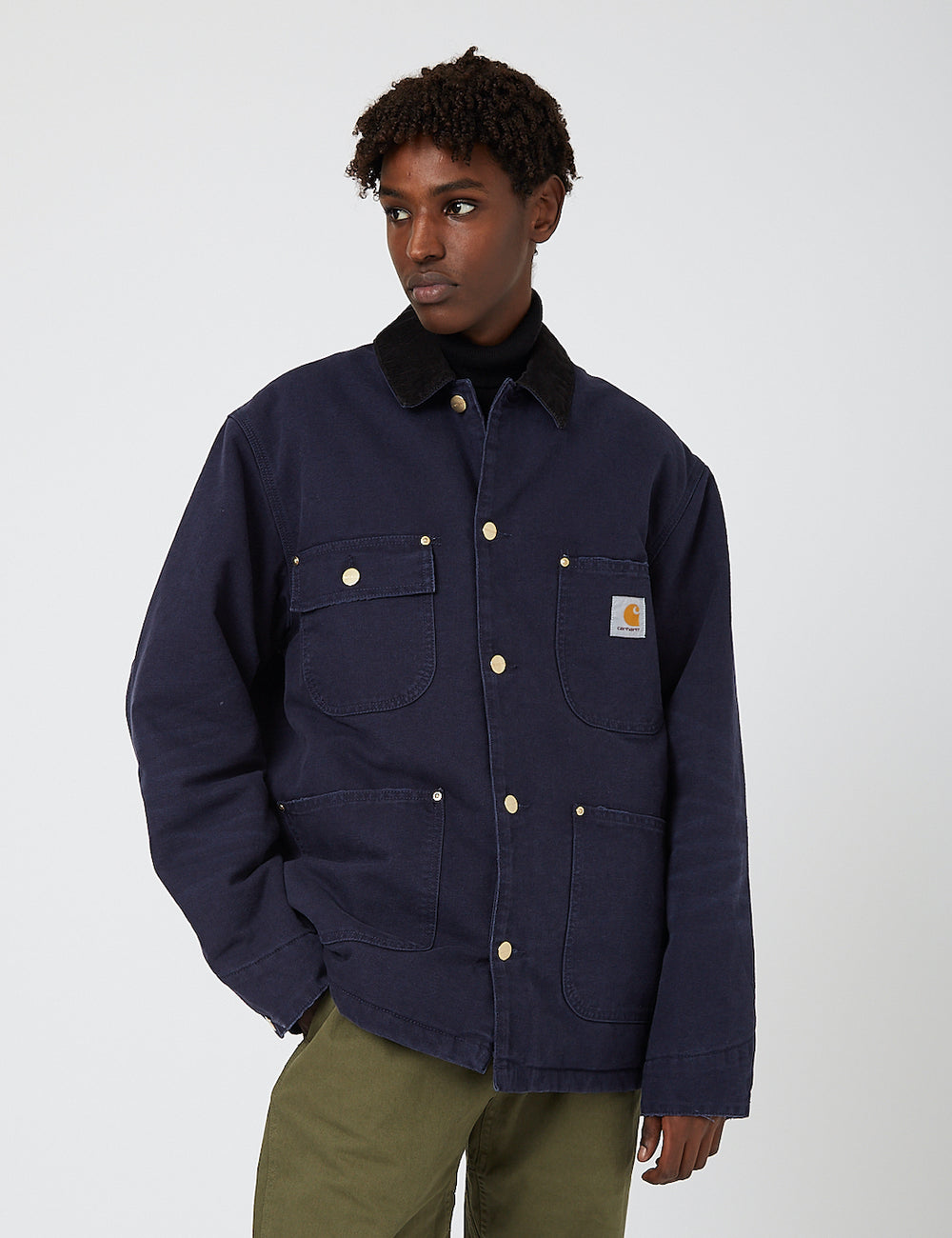 Chore jacket navy best sale