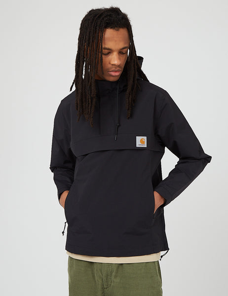 Carhartt-WIP Nimbus Pullover Shell Jacket - Black I URBANEXCESS