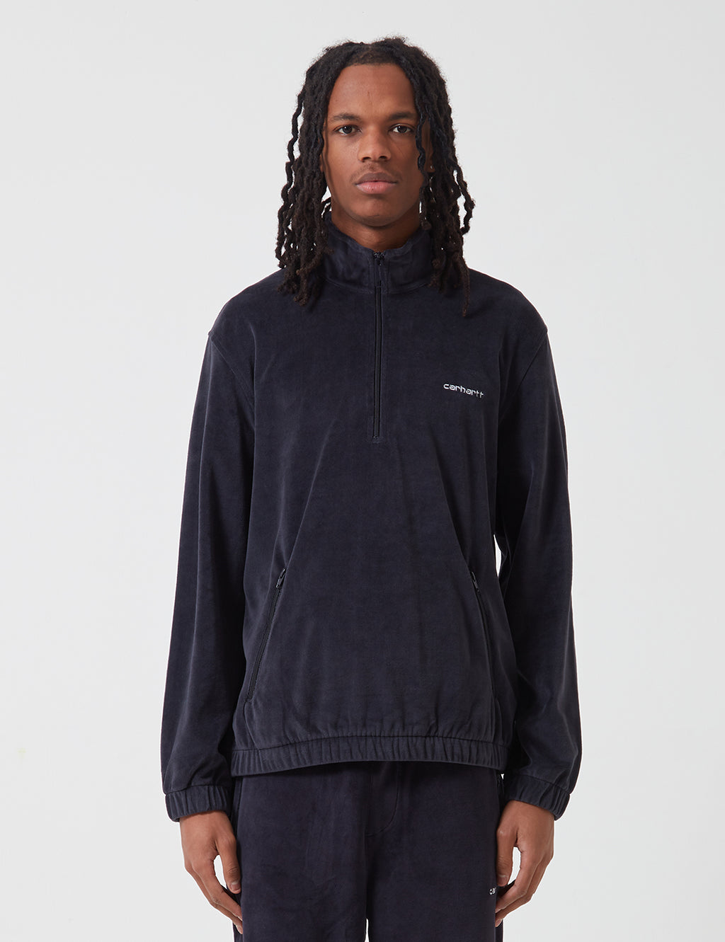 Carhartt-WIP Tila Fleece Pullover - Dark Navy | URBAN EXCESS.