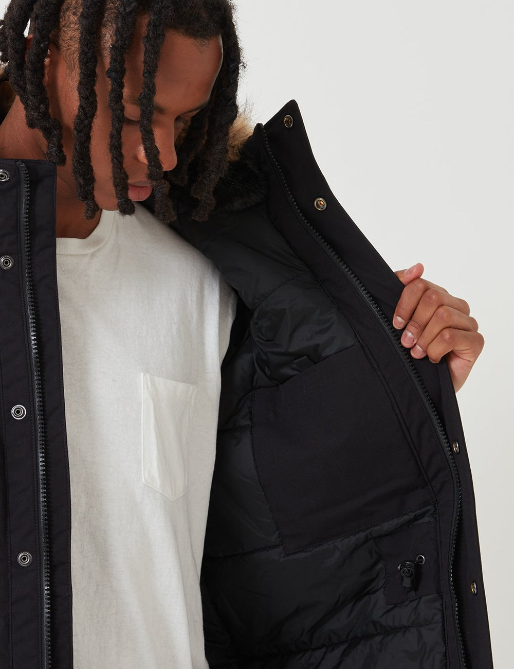 Carhartt-WIP Trapper Parka - Black | URBAN EXCESS.