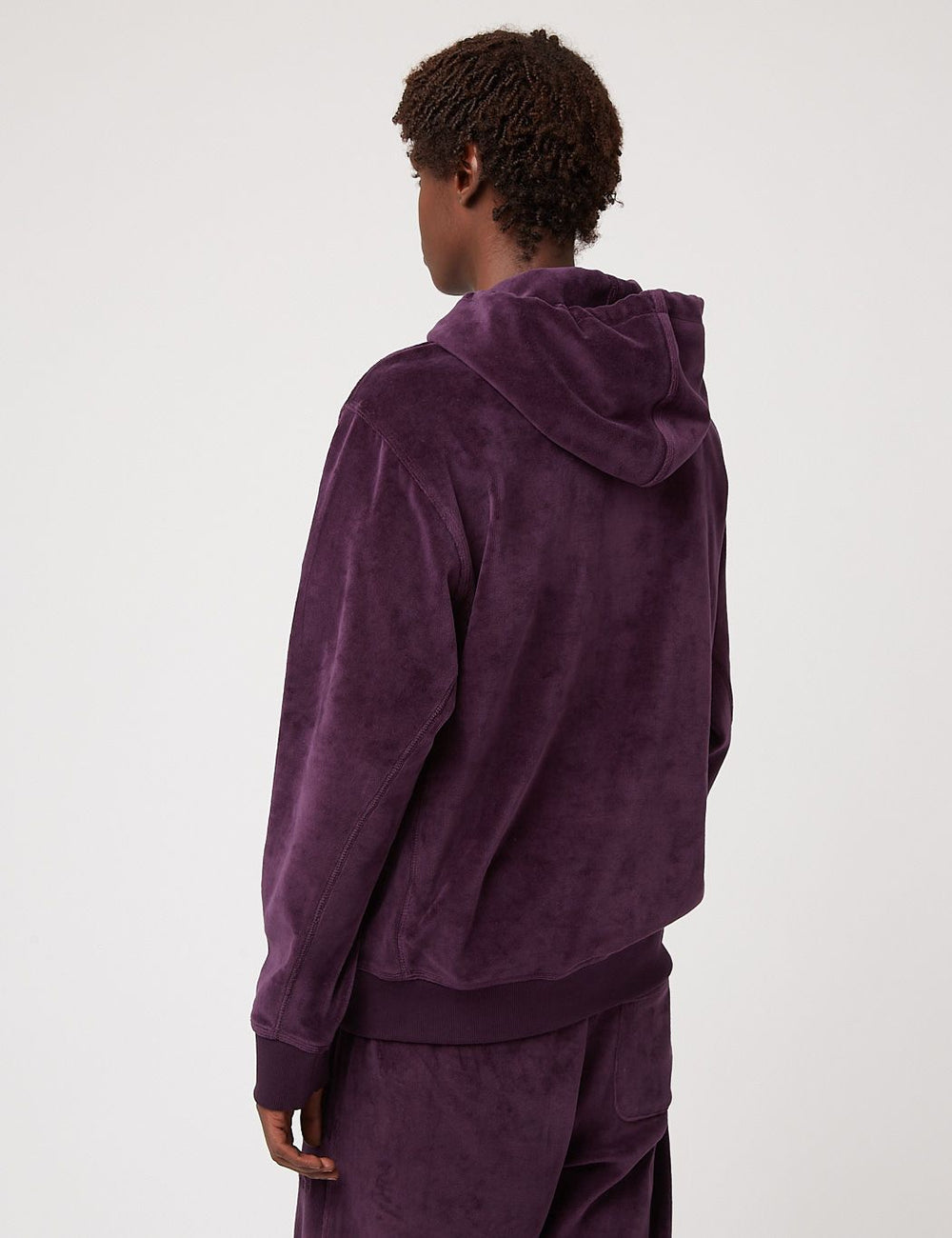 Deadstock velour outlet hoodie