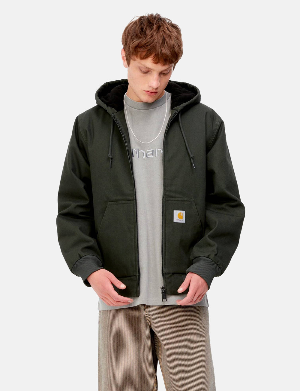 Carhartt wip clearance active pile jacket