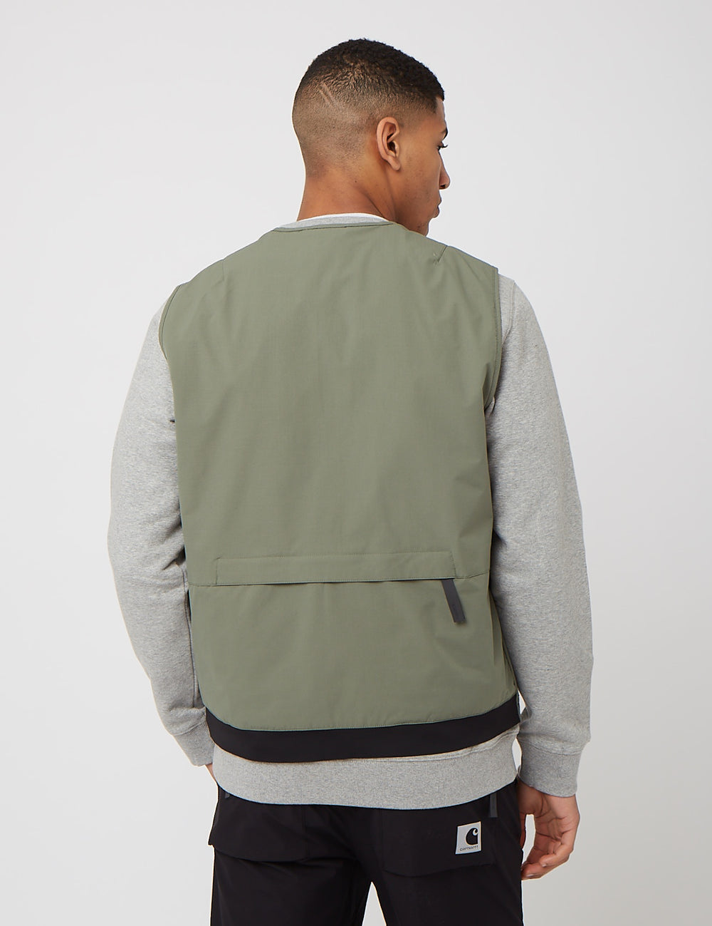 Carhartt-WIP Hurst Vest (Stretch Ripstop) - Dollar Green | URBAN