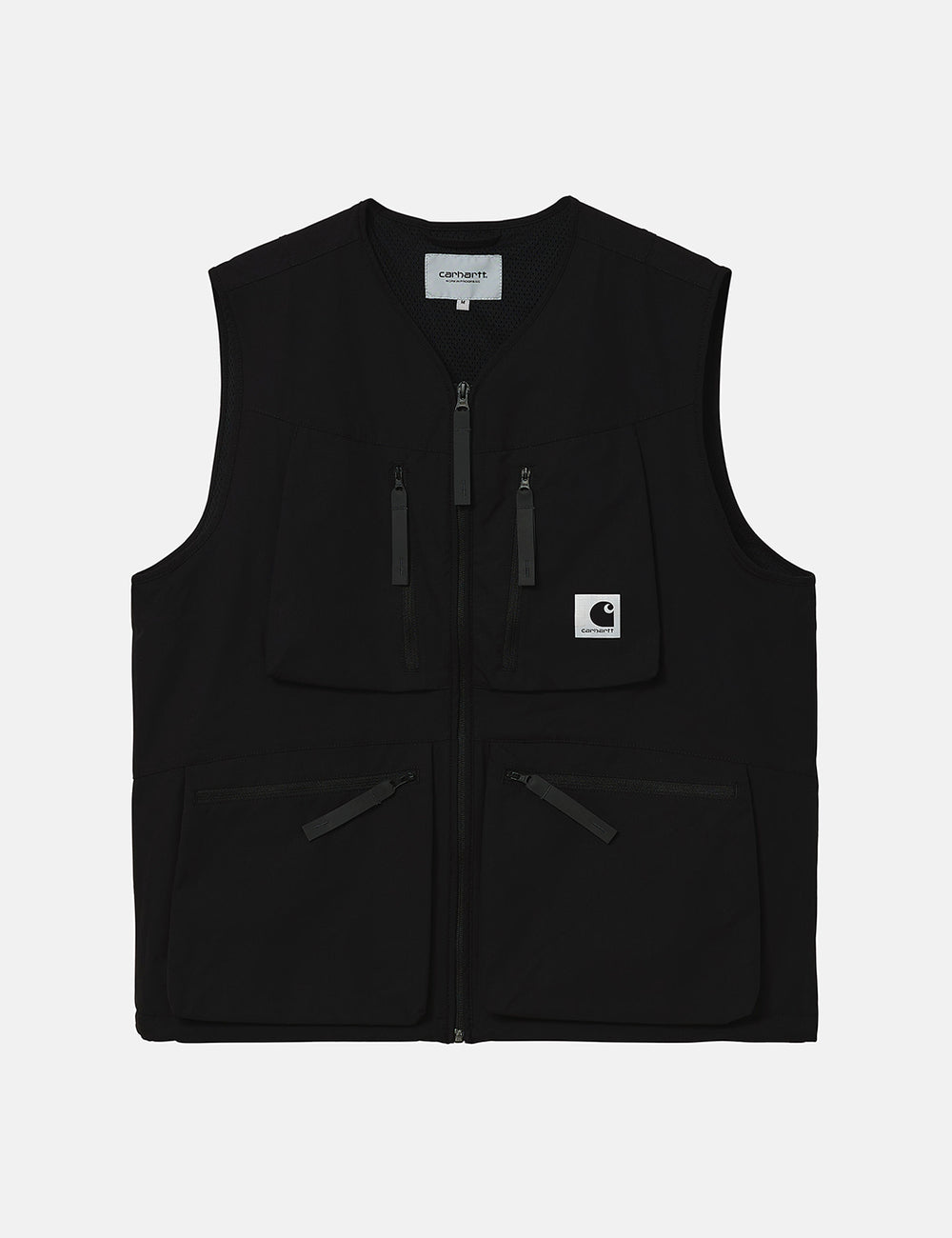 Carhartt-WIP Hurst Vest (Stretch Ripstop) - Black | URBAN EXCESS.