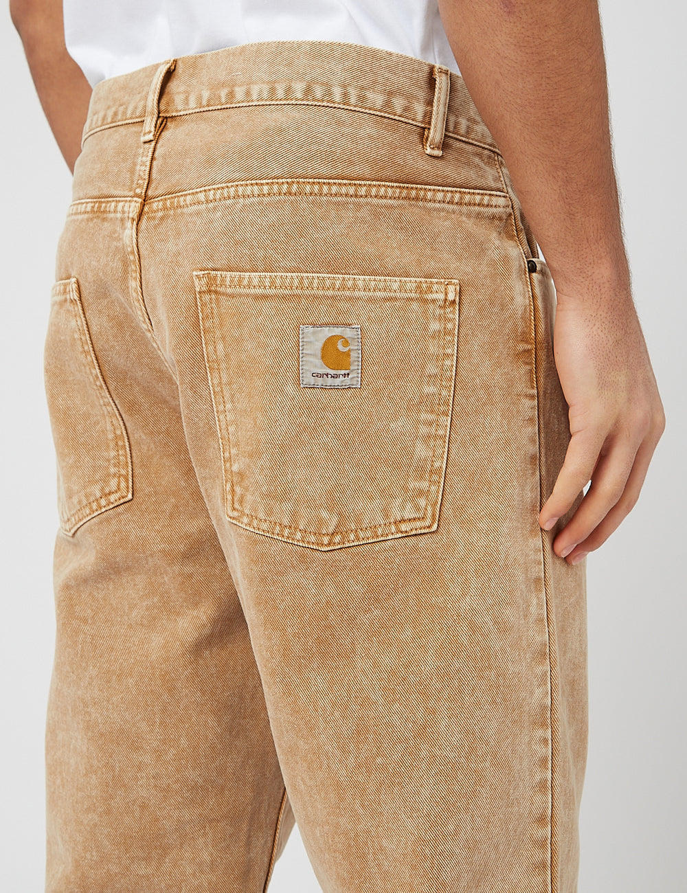 Carhartt-WIP Newel Denim Pant (Relaxed, Taper) - Nomad Brown