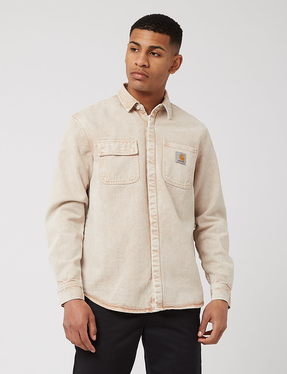 Carhartt wip salinac denim shirt jacket hotsell