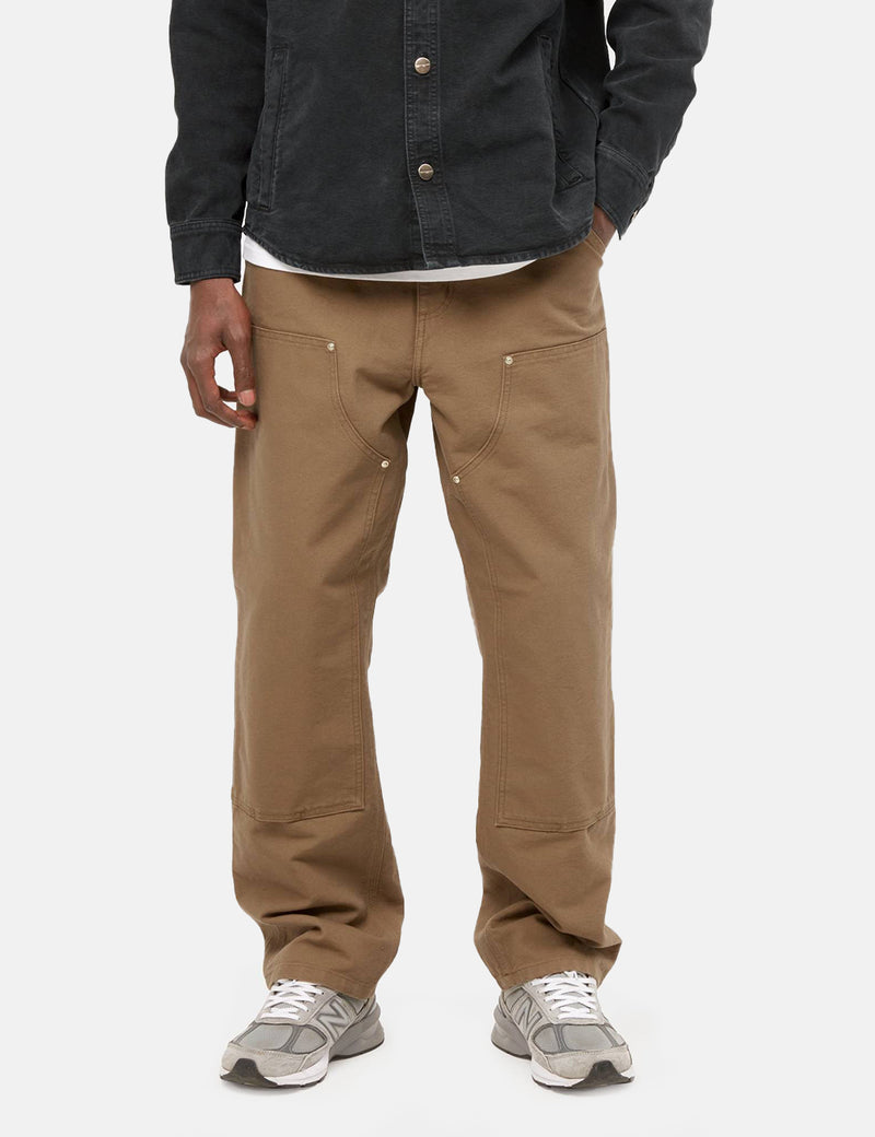 Carhartt WIP Double Knee Pant  Hamilton Brown (rinsed) – Page