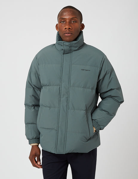 Carhartt-WIP Danville Jacket - Eucalyptus Green/Black | URBAN