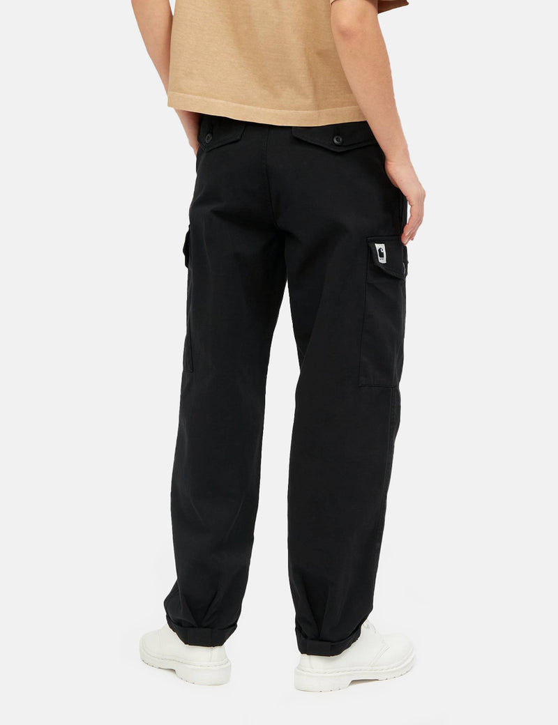 Carhartt WIP COLLINS PANT - Cargo trousers - black 