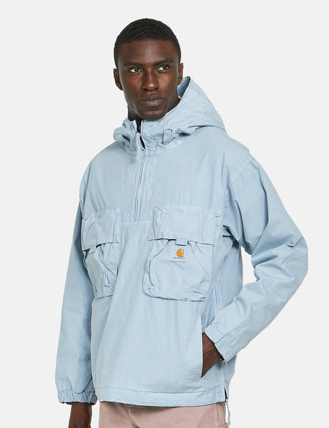 Carhartt-WIPバームプルオーバージャケット-フロストブルーURBAN