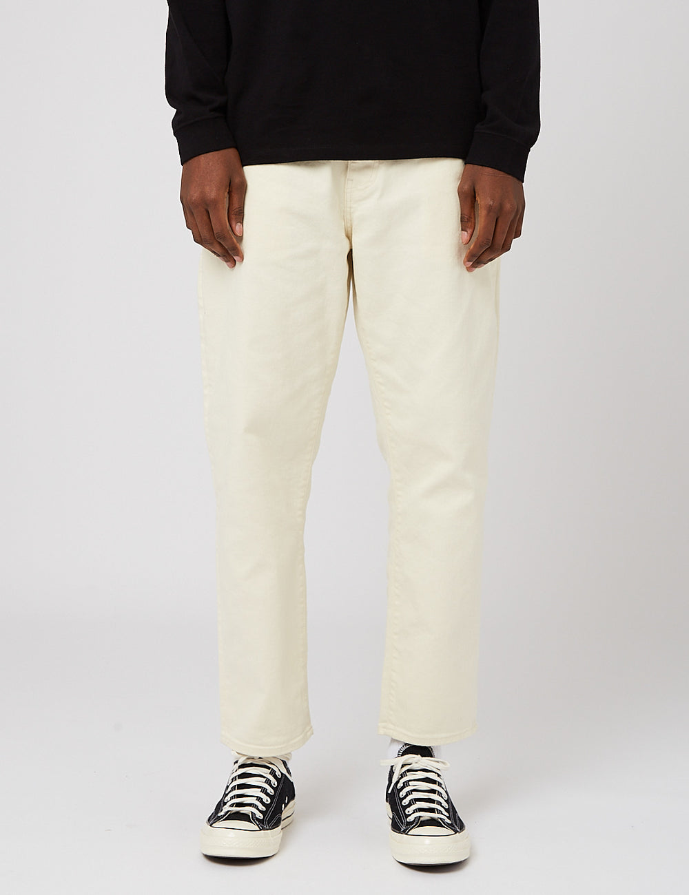 Edwin Cosmos Pant (Regular, Heavy Twill) - Whisper White I UE