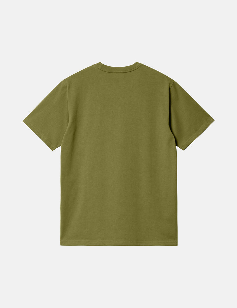 Carhartt-WIP Pocket T-Shirt (Regular) - Kiwi Green