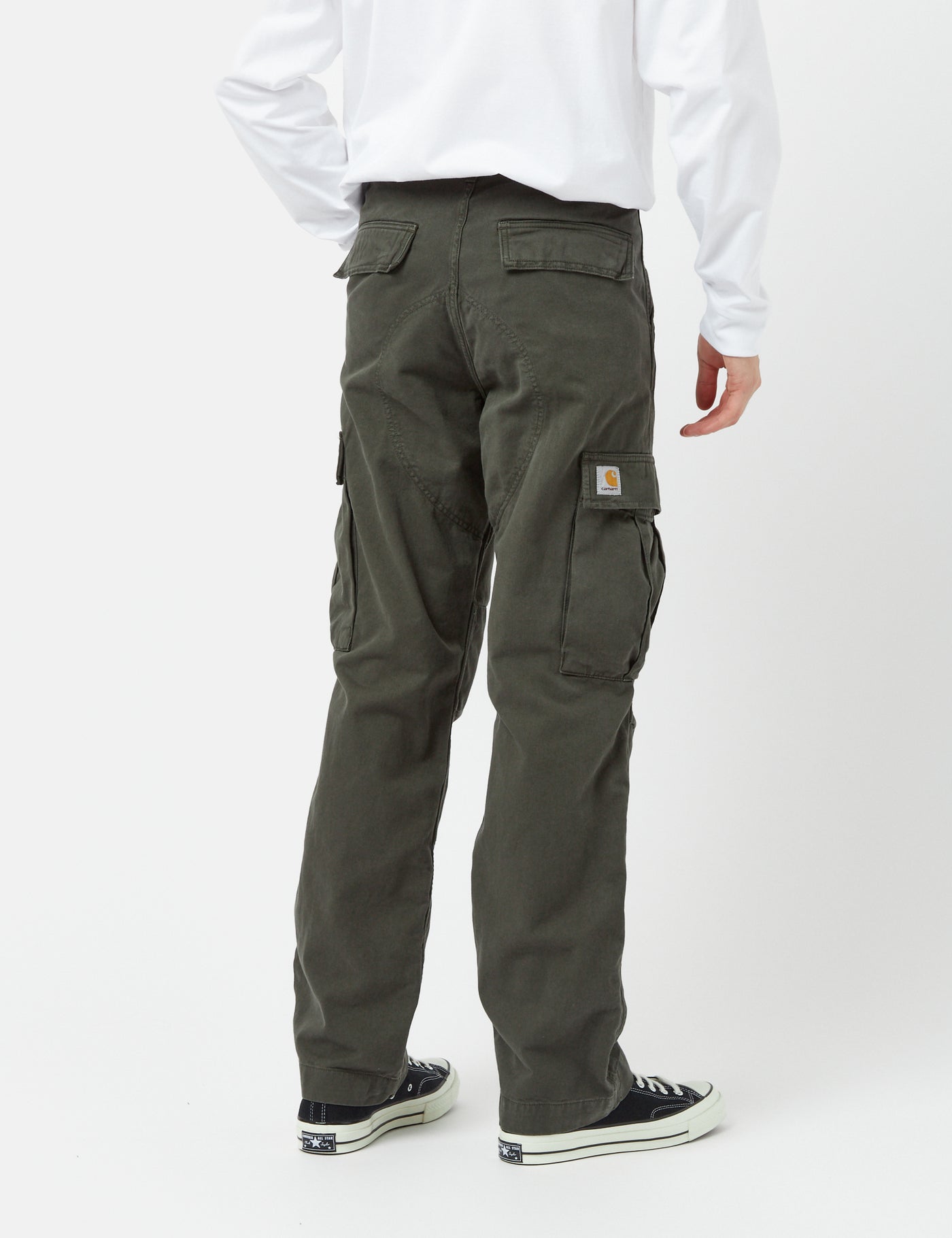 Carhartt-WIPレギュラーカーゴパンツ-BoxwoodGreenIUrbanExcess。 – URBAN EXCESS