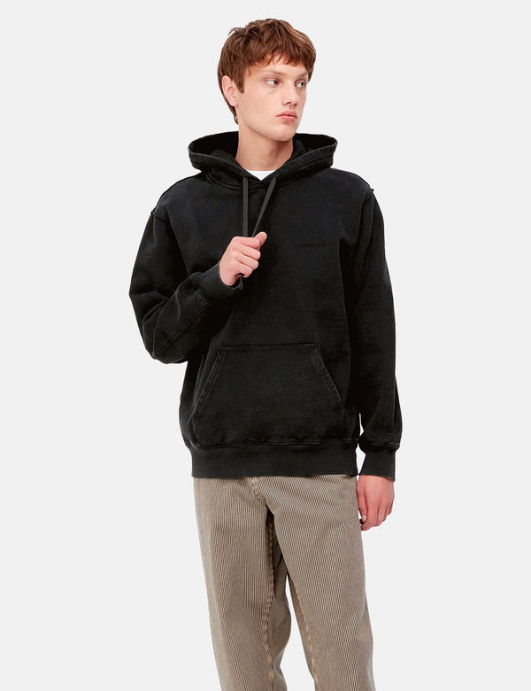 Carhartt-WIP Marfa Hooded Sweatshirt - Black