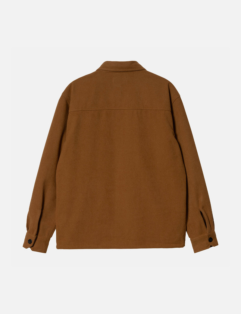 Carhartt-WIP 위스톤 오버셔츠 - Hamilton Brown