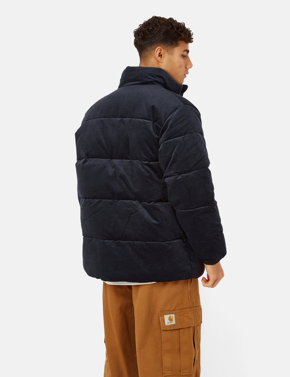 Carhartt-WIP Layton Jacket - Dark Navy Blue/Dark Navy Blue I UE