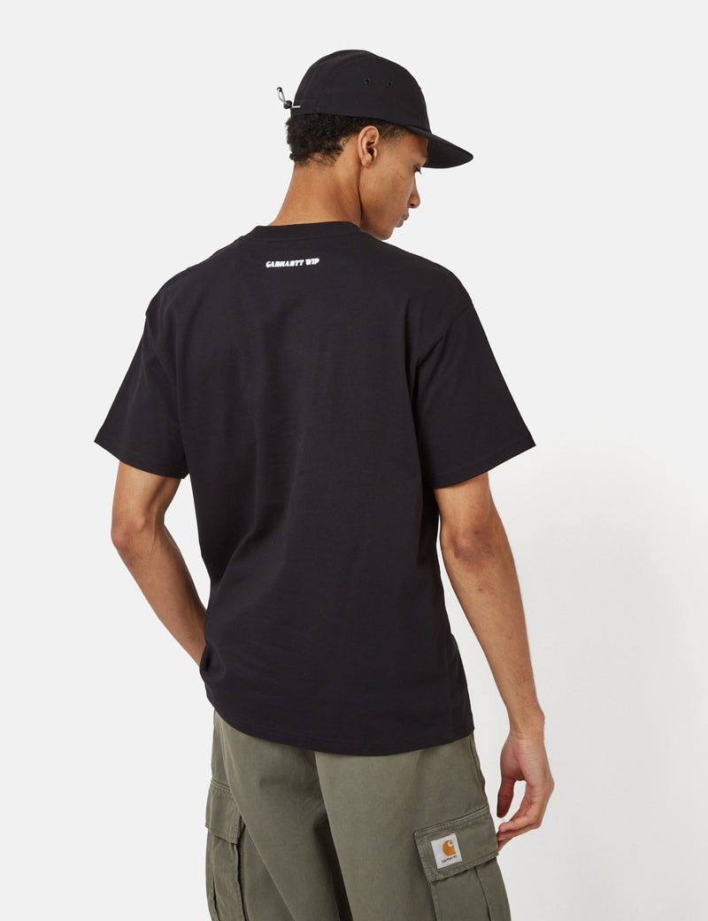 Carhartt-WIP T-Shirt Aces (Coton Biologique) - Noir