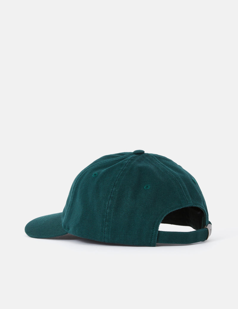 Carhartt-WIP New Frontier 6-Panel Cap - Botanic Green/Black