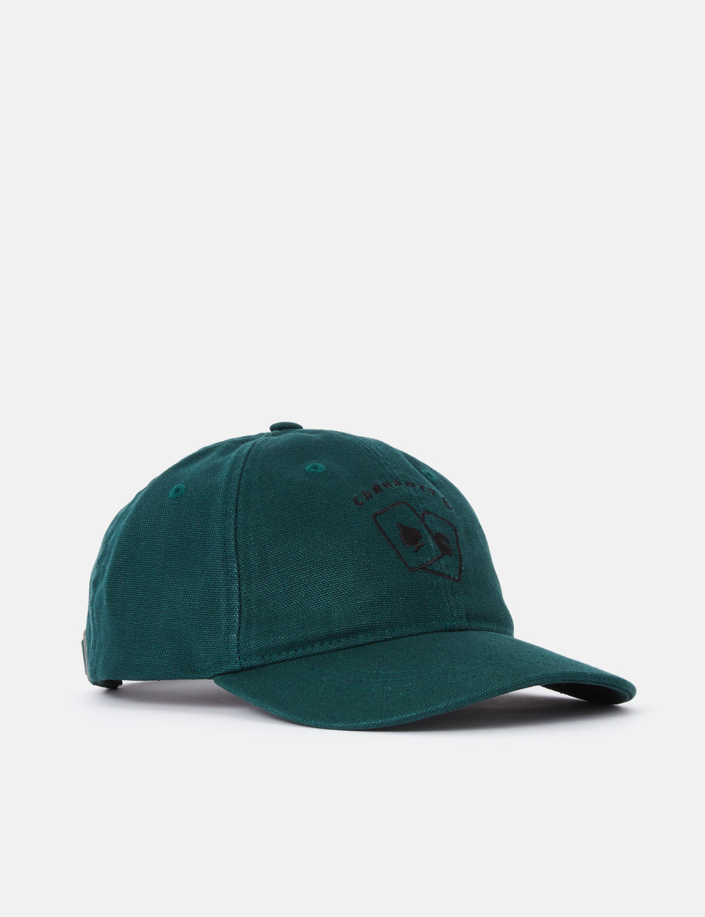 Carhartt-WIP New Frontier 6-Panel Cap - Botanic Green/Black I UE