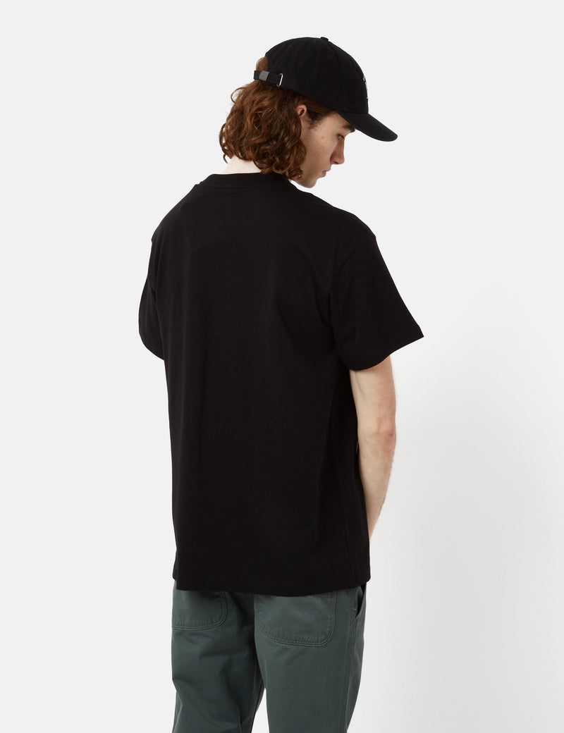 Carhartt-WIP Vacanze T-Shirt (Organic) - Black