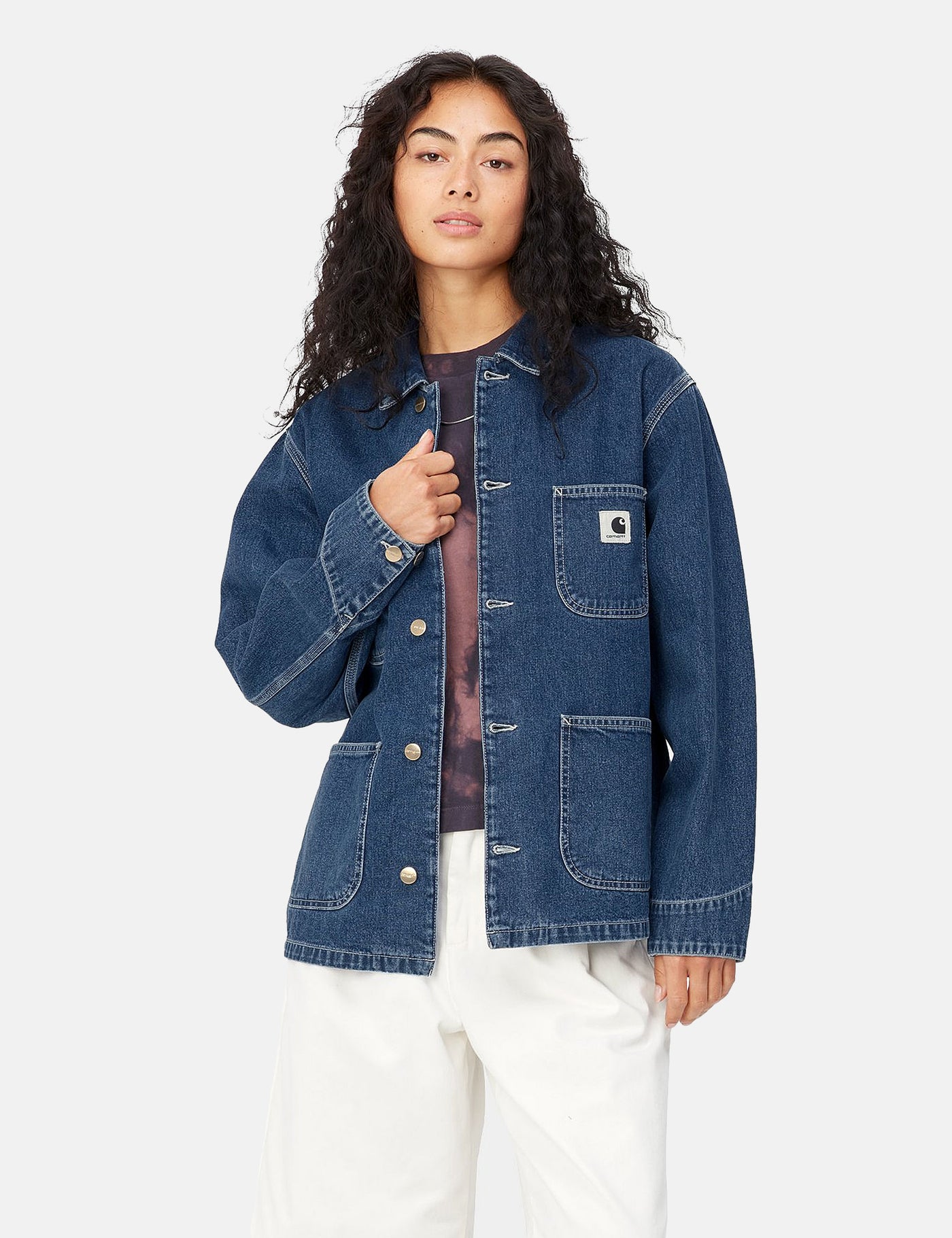 Carhartt michigan coat denim best sale