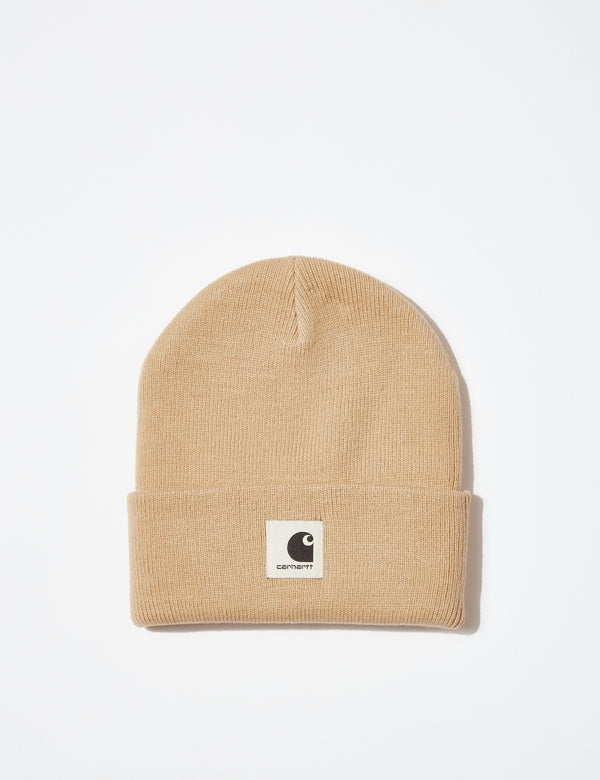 Carhartt-WIP Ashley Beanie Hat - Dusty Hamilton Brown