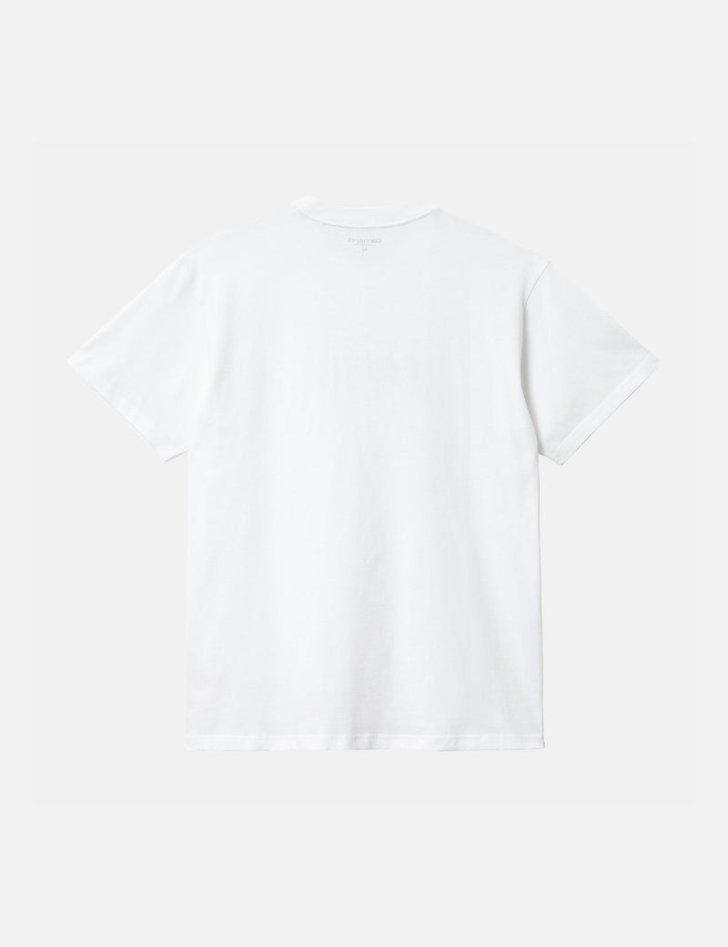 Carhartt-WIP Heat Script T-Shirt (Organic) - White